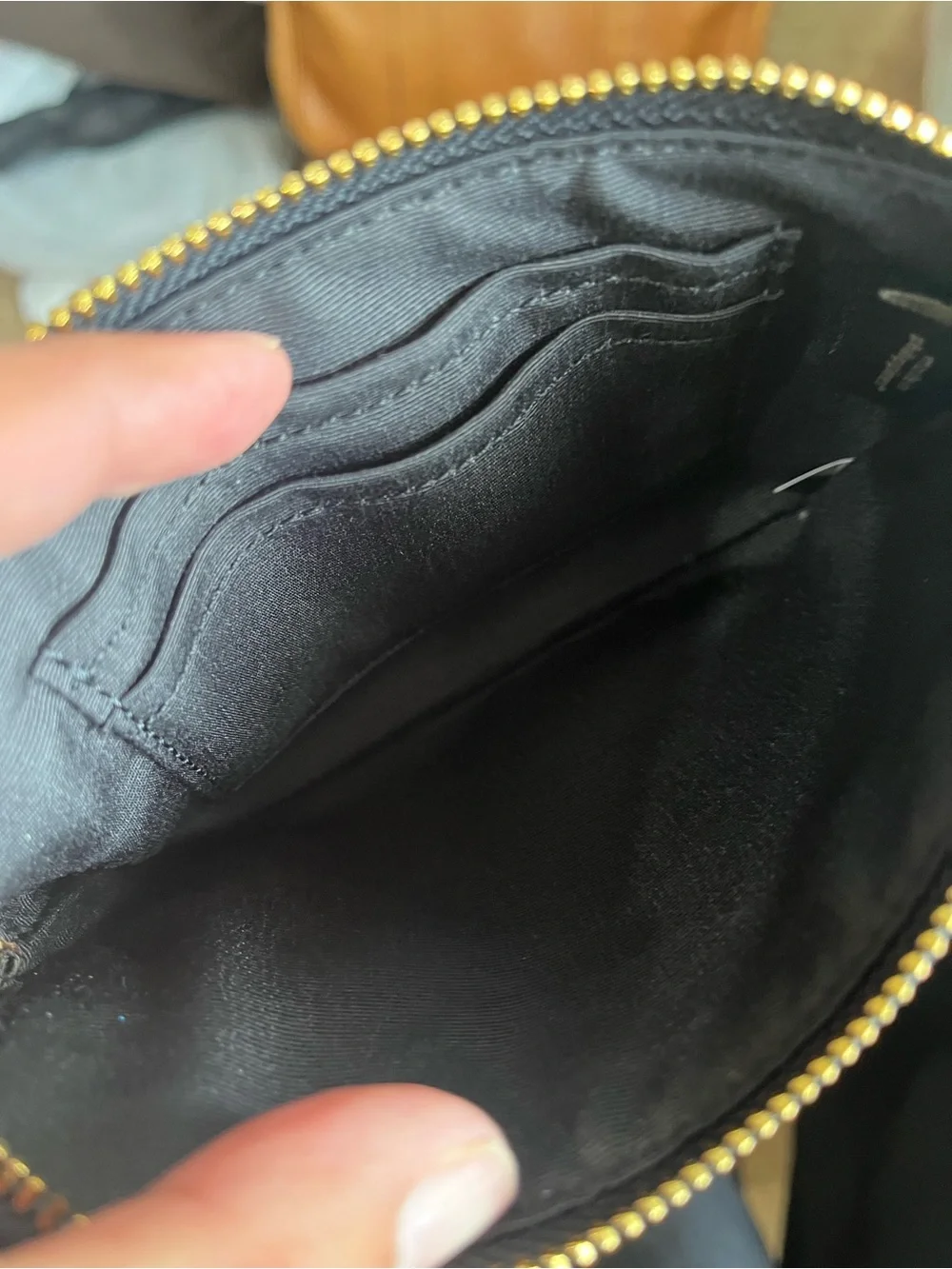 Coach black signature